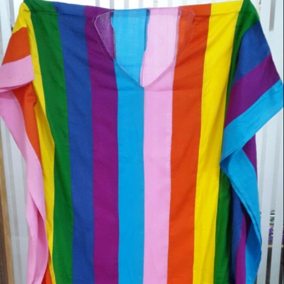 rainbow caftan