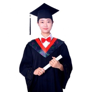 Wellco 2019 college graduates bachelor's suit graduation gown
