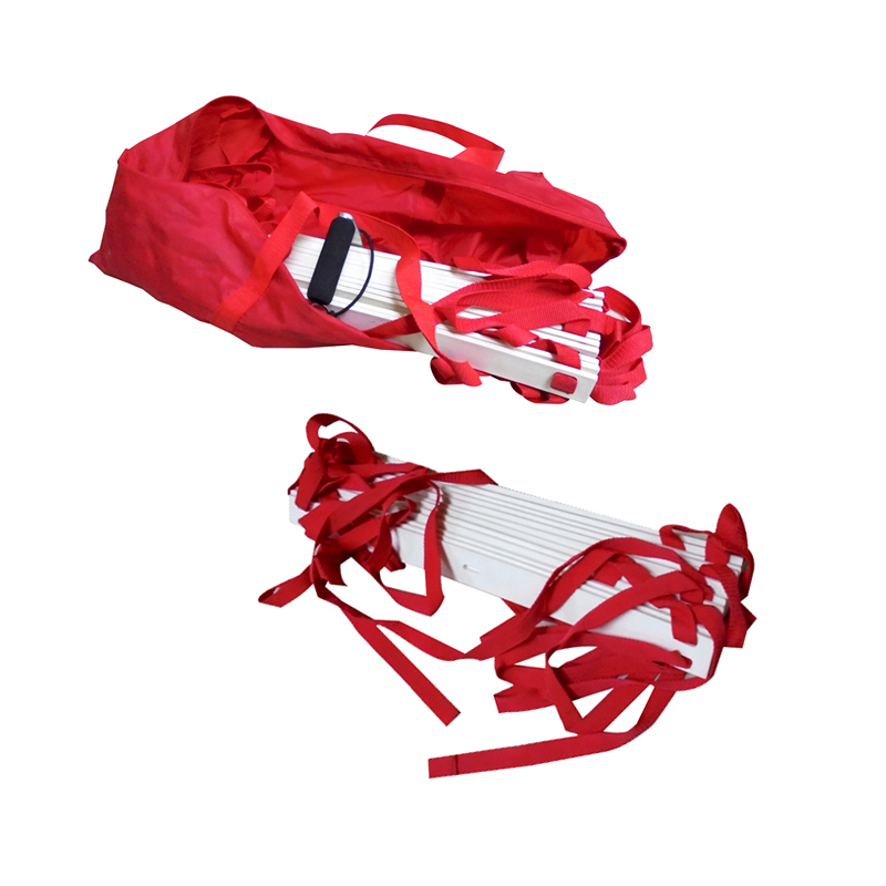 2018 hot sale Agility Ladder orange bar with black rope sport training equipment