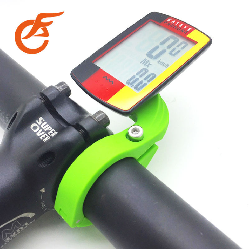 Black Relic Bicycle Computer Handlebar Mount for Cateye Computer