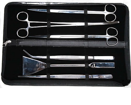 Набор профессиональных инструментов aquascape, 6 шт., 12 дюймов, инструменты для обрезки аквариумных растений