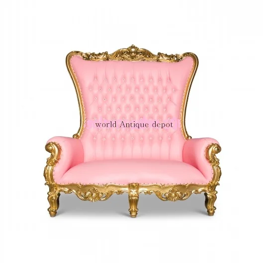 Worldwide Selling Antique Royal and Loveseat Chair Exporter From India