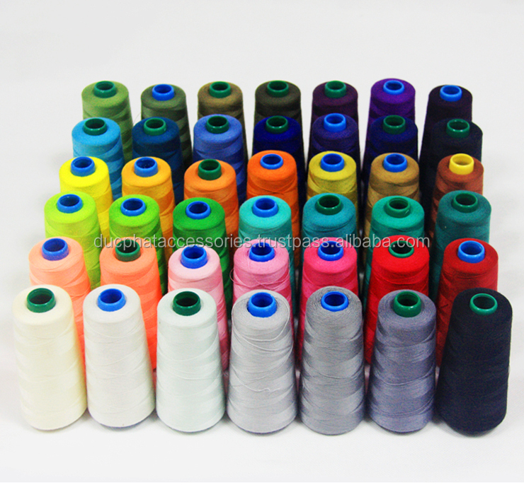 Good Quality and Cheap Price 100% Polyester Sewing Thread from Vietnam
