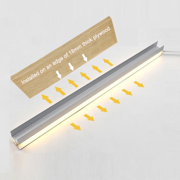 Роскошный шкаф деревянный фибровая полка светодиодный свет для домика