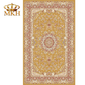 Catálogo de fabricantes de Pashmina Alfombras de alta Alfombra de Lana Pashmina Amarilla Alfombras