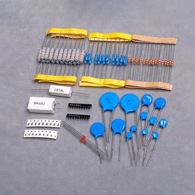 ND/_ 300Pcs 1//4W 30 Values Metal Film Resistors 1/% Tolerance Assorted Kit Set N