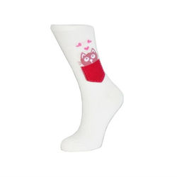 Meias das mulheres estampados