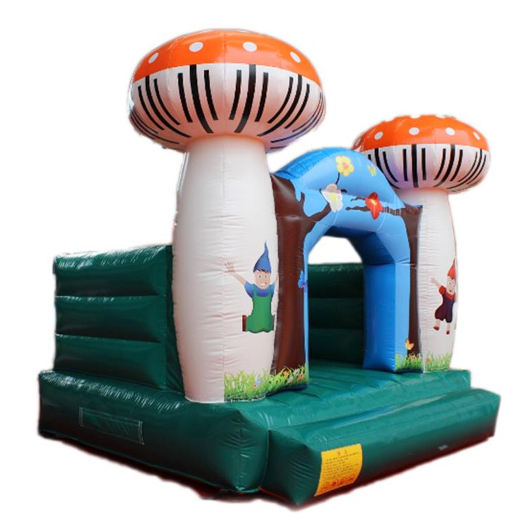 Hot sales mushroom inflatable bouncer climb and slide inflatables