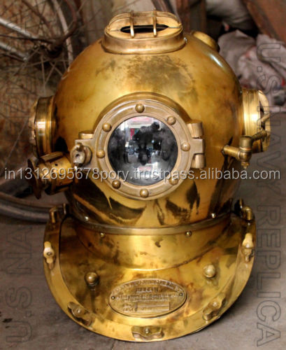 US Navy Vintage Dive Helmet Mark V Antique Diving Divers Helmet Christmas gift