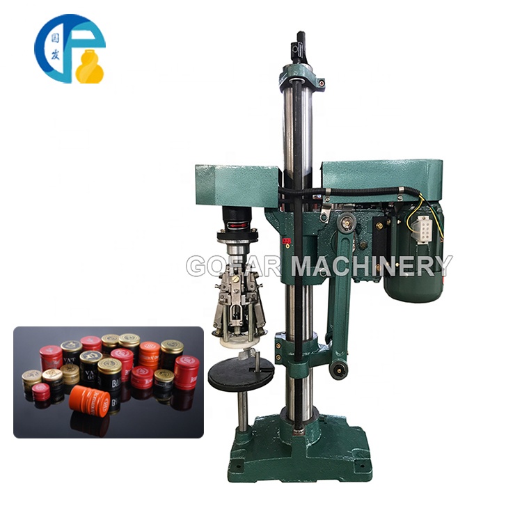 Высококачественная верхняя ручная полуавтоматическая пластиковая винтовая укупорочная машина, полуавтоматическая винтовая укупорочная машина для бутылок