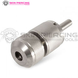 Black N Gold Legacy 316 Stainless Steel Quick Lock Knurled Chuck Grip - 30MM