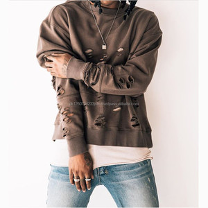 distressed mens hoodie
