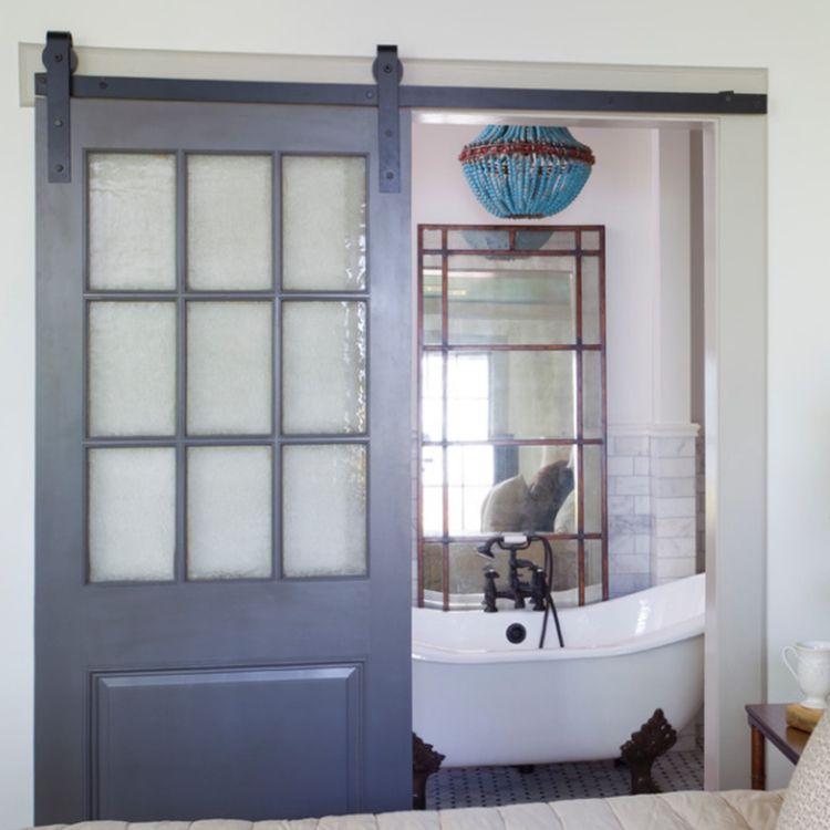 Hot selling good quality barn bypass hardware two doors