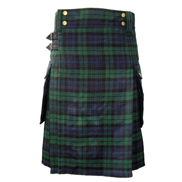 Scottish Modern Robertson Red Tartan 48/" x 48/" Purled /& Fringed Kilt Fly plaids