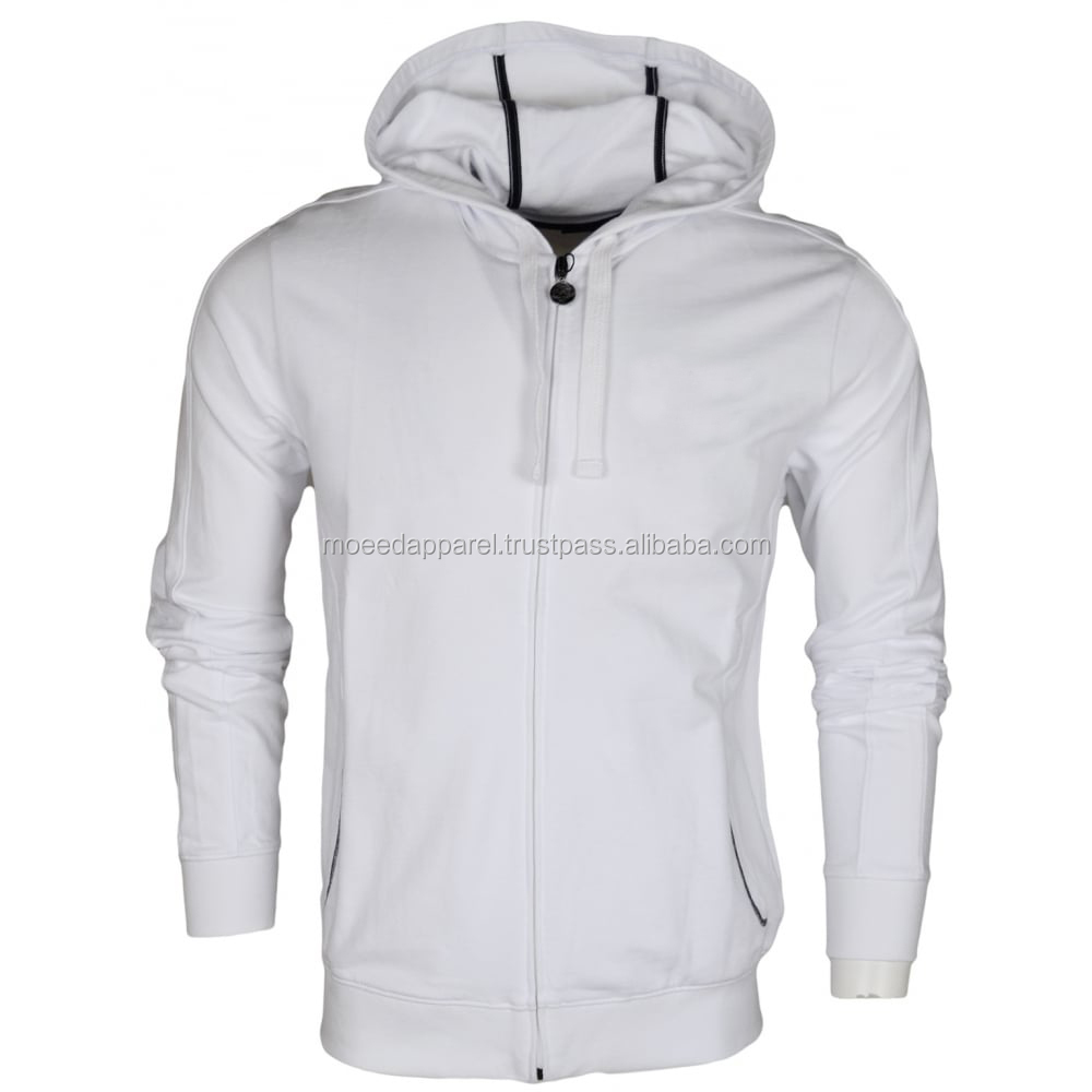 Unisexe plaine AMERICAN Polaire Fermeture Éclair Sweat à capuche Sweat Veste à Capuche Taille S M L XL