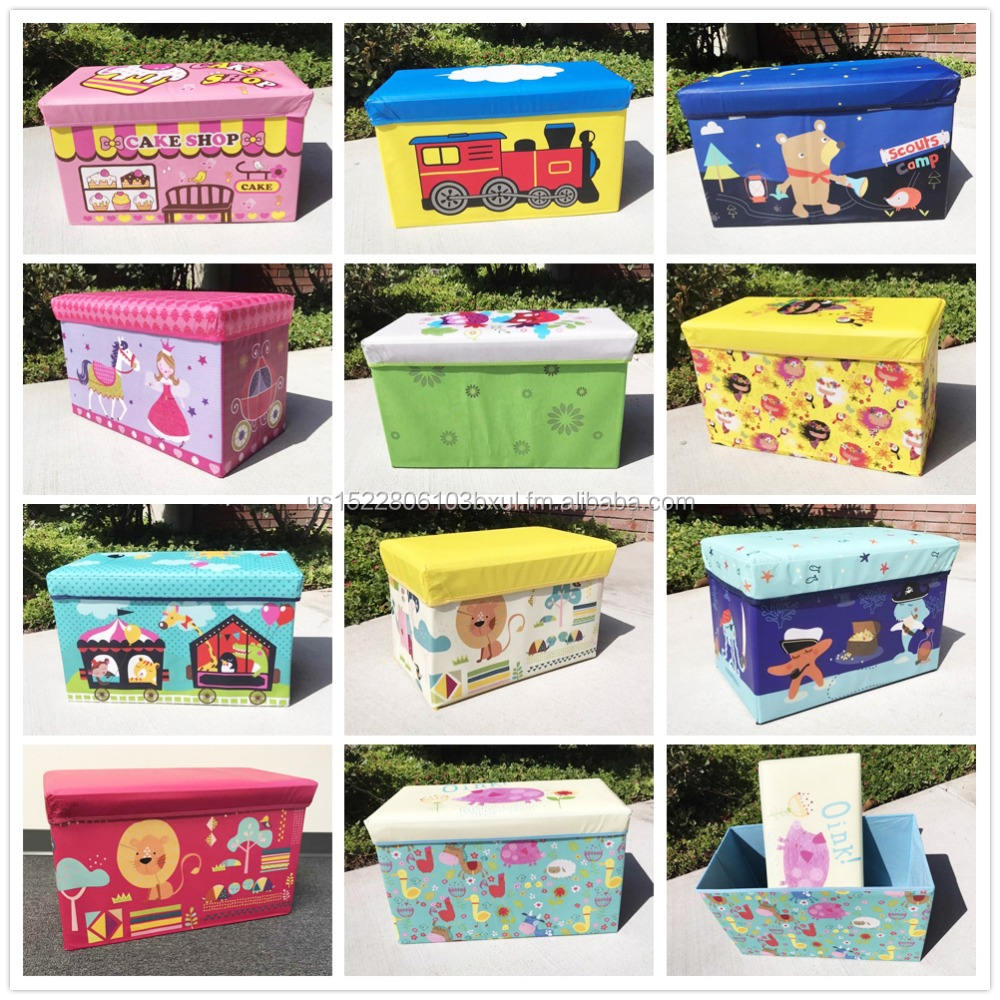 childrens storage seat box