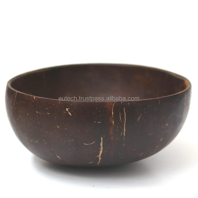 Vietnam 100% natural coconut shell bowl for food