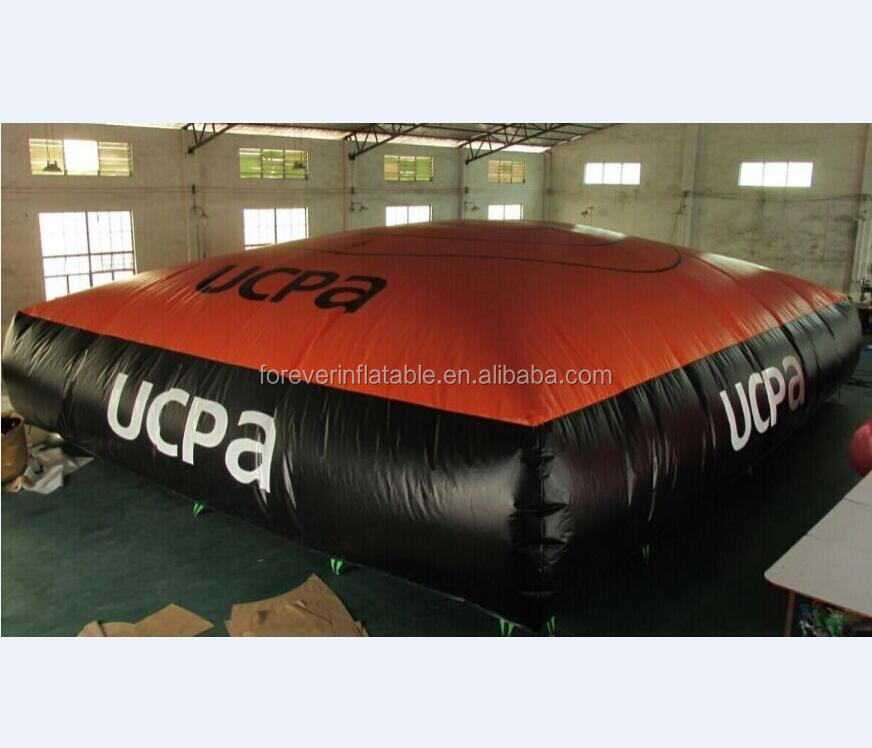 定制充气滑雪气囊,充气自由气囊