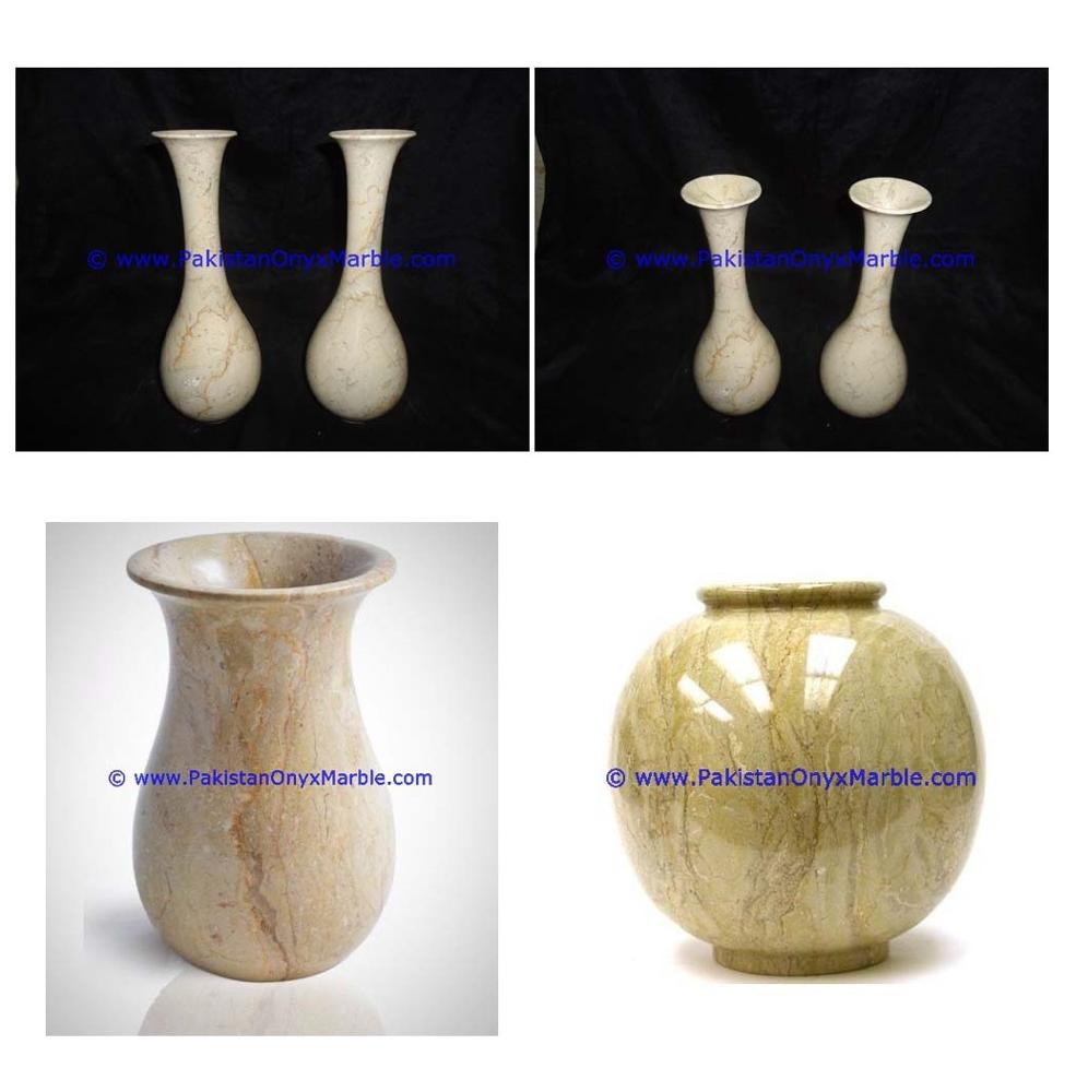 Home & garde мрамор вазы Верона сахара бежевый мрамор ручной работы натуральный камень цветок вазы кашпо офис украшения