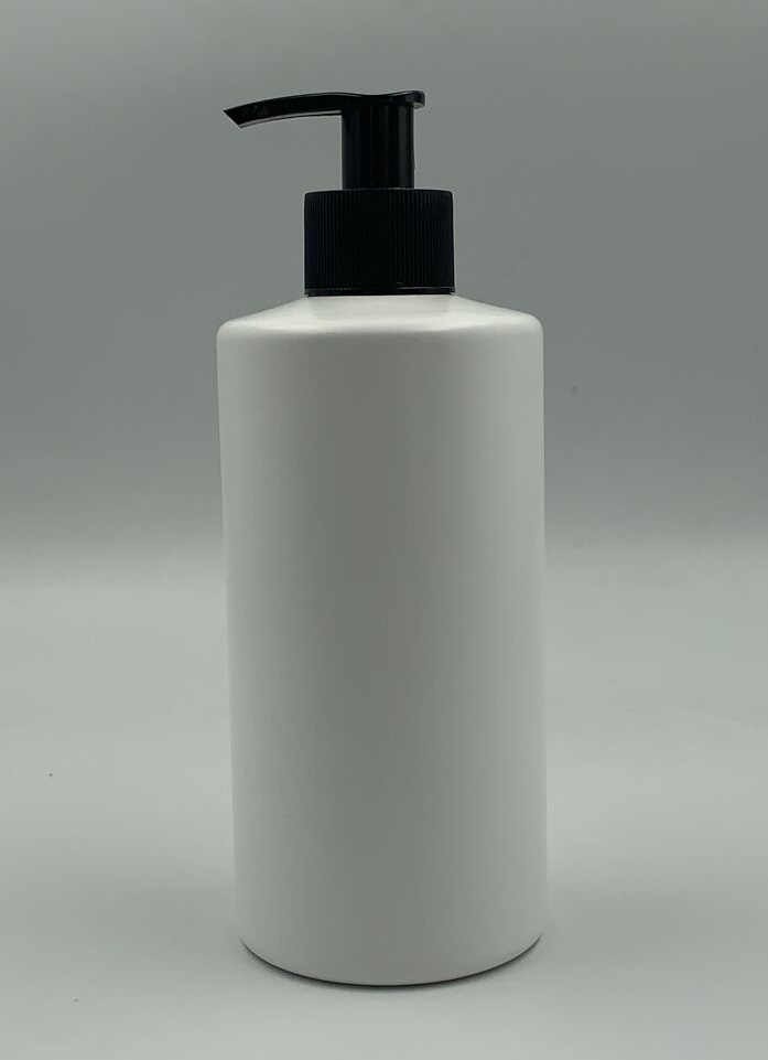 400ml Empty PLA Biodegradable Cosmetic Packaging Plastic Bottle With Press Cap