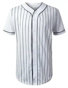 plain pinstripe baseball jersey
