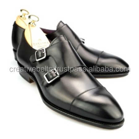 mens black monk shoes