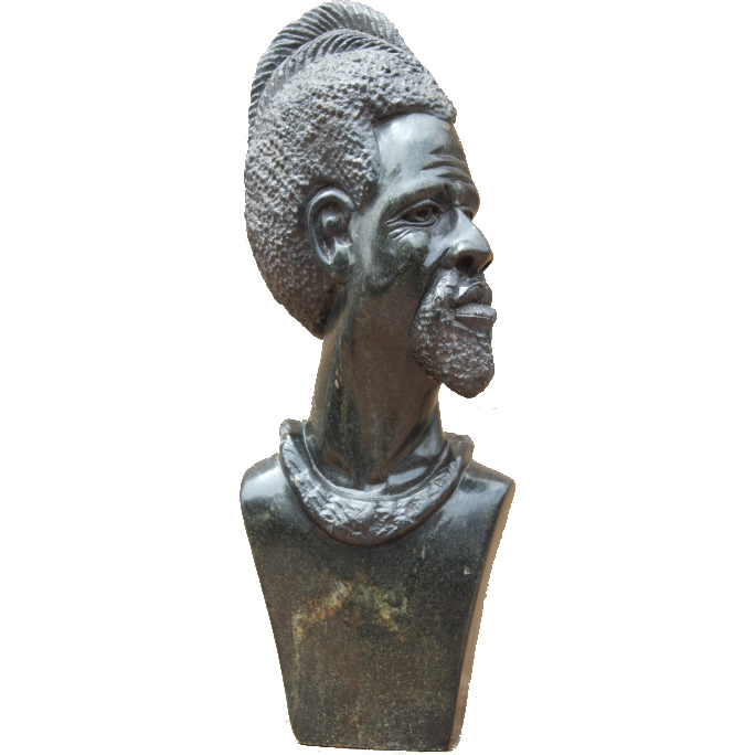 tribal chiefs advisor (planning good things) hand made stone