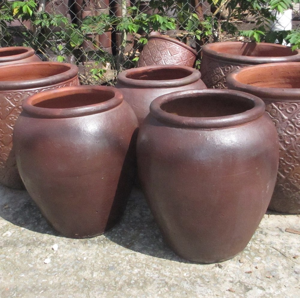 Деревенский горшки