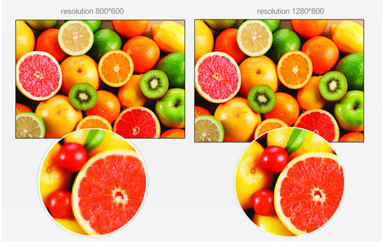 Mini 1280x800 DLP short focus projector DLP-100 Brightness 800 Ansi lumens