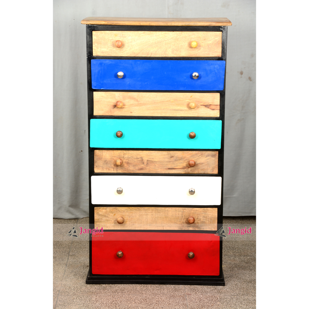 Colored chests. Colored chests