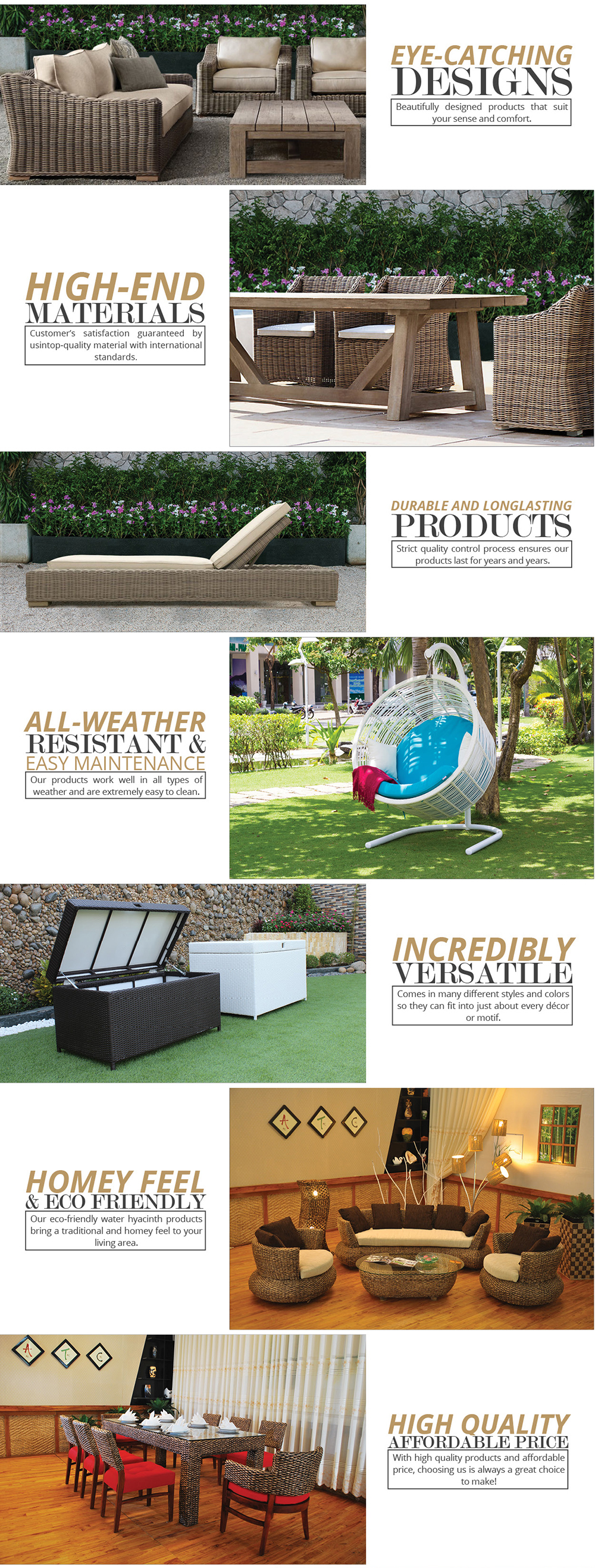 Beautiful Double Sun Loungers with Canopy for Outdoor Furniture - Style 3