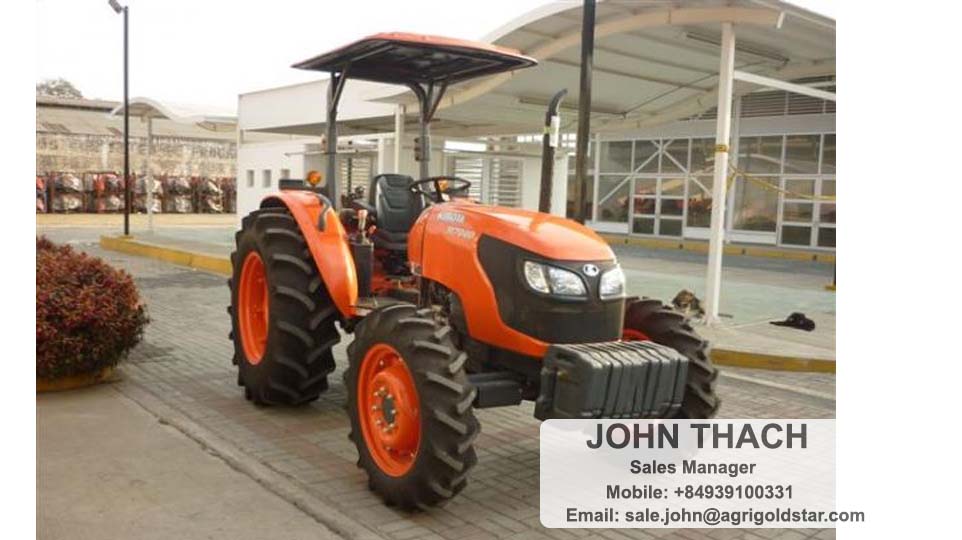 Kubota M7040 Tractor Best price- Engine net power 71 HP