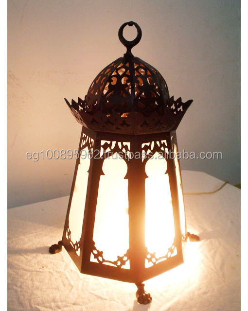 moroccan electric table lamp