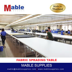 Fabric Industry Spreading and cutting table for garment factory / Made in Thailand / Top Quality