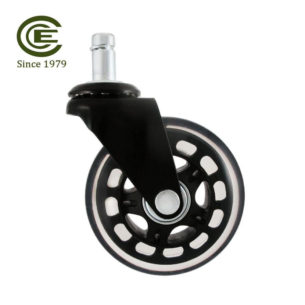 3/&nbsp;silla de oficina Rollerblade ruedas ruedas de goma giratorio de rodillos Ruedas de repuesto 1 unidad