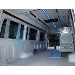 Para crafter sprinter aftermarket extra longo L4H2 interior kit guarnição conjunto feito de abs vacuum forming
