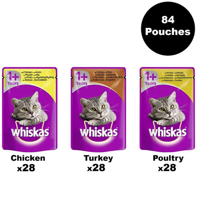 Whiskas 1,5kg Adult Chicken Cat Food 