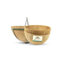 Indoor Outdoor Decoration Coco Coir Hanging Basket Liners for Sale