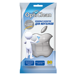 "OptiClean" Wet wipes para laptops, 30 pcs.