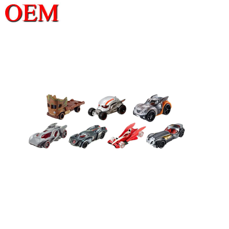 Custom Plastic Hot Wheel Marvel Character Toy Cars Collection Assortment Manufacture