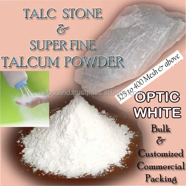 TALCUM POWDER (for Baby Powder, Fragrance Powder, Baby Soap, Cosmetics Products) TALC LUMPS STONE hydrated magnesium silicate
