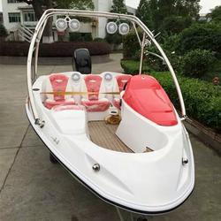 HIGH QUALITY FIBERGLASS SPORT FISHING YACHT WATER SPEED BOAT FAST SPORT BOAT OUTBOARD ENGINE