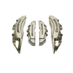 AMG Style Silver Brake Caliper Covers for Mercedes-Benz G-Class W463 ML-Class W166 GL-Class X166