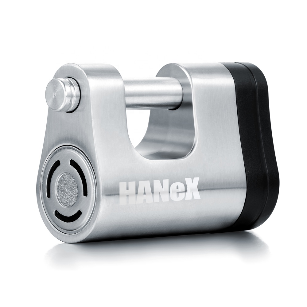 Высококачественная прямая Скоба из легированной стали 12 мм с батареей CR2, IP67 сигнализационный навесной замок