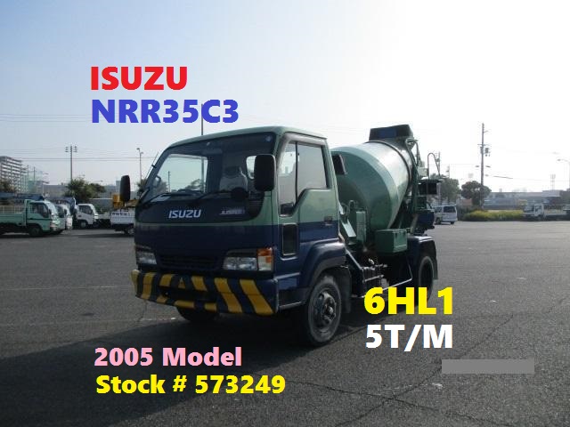 Used ISUZU Bulk Cheap Price Co<i></i>ncrete Mixing Truck Cement Mixers