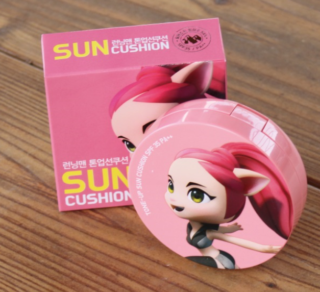 Корейская косметика, Солнцезащитная основа, минеральный солнцезащитный блок, высокий SPF 50, Мужская Тонизирующая подушка для бега, Сделано в Корее