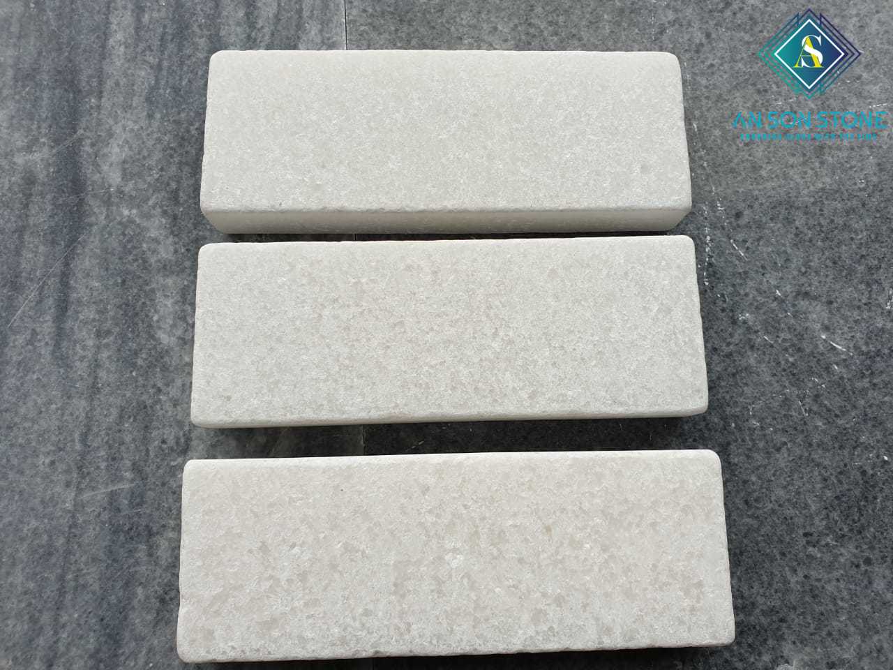 Tumbled Grey & White Onyx Natural Stone