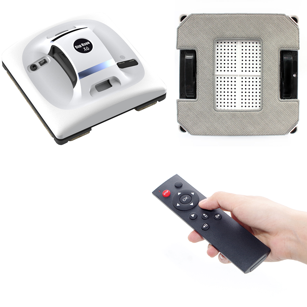 Cop Rose X6 Intelligent window cleaning drone, doors windows, robot home cleaners