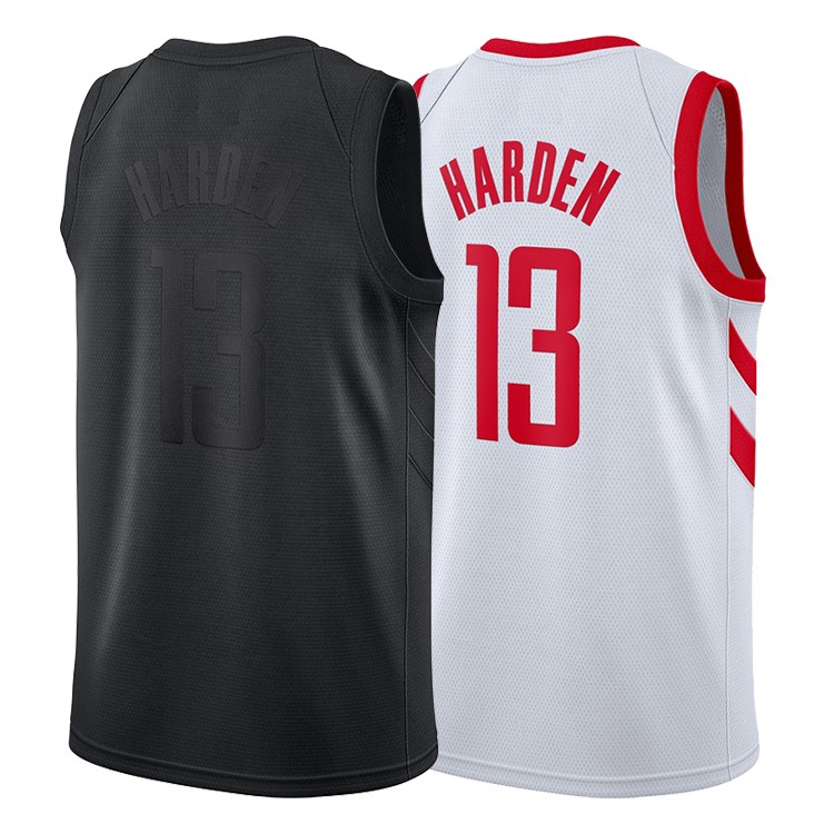 2019最新刺绣男子 #13詹姆斯哈登篮球球衣 - buy houston james