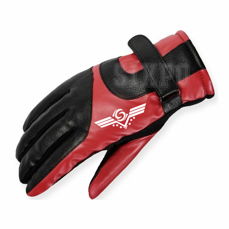 Мужские зимние перчатки из натуральной кожи, теплые черные флисовые мужские перчатки для вождения с меховой подкладкой